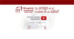 Desktop Screenshot of hospitalamistad.com